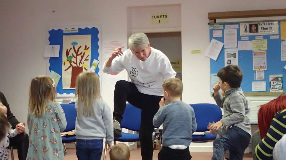 LOVE  Words - Visit to St Cuthbert's - Mums, Dads, Grandparents, Child Carers & Toddlers Group